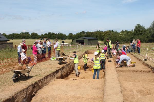 Excavation at Mountjoy